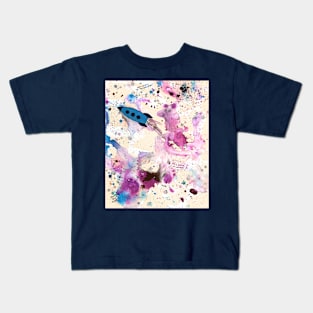 Outer Space Blast Off! Kids T-Shirt